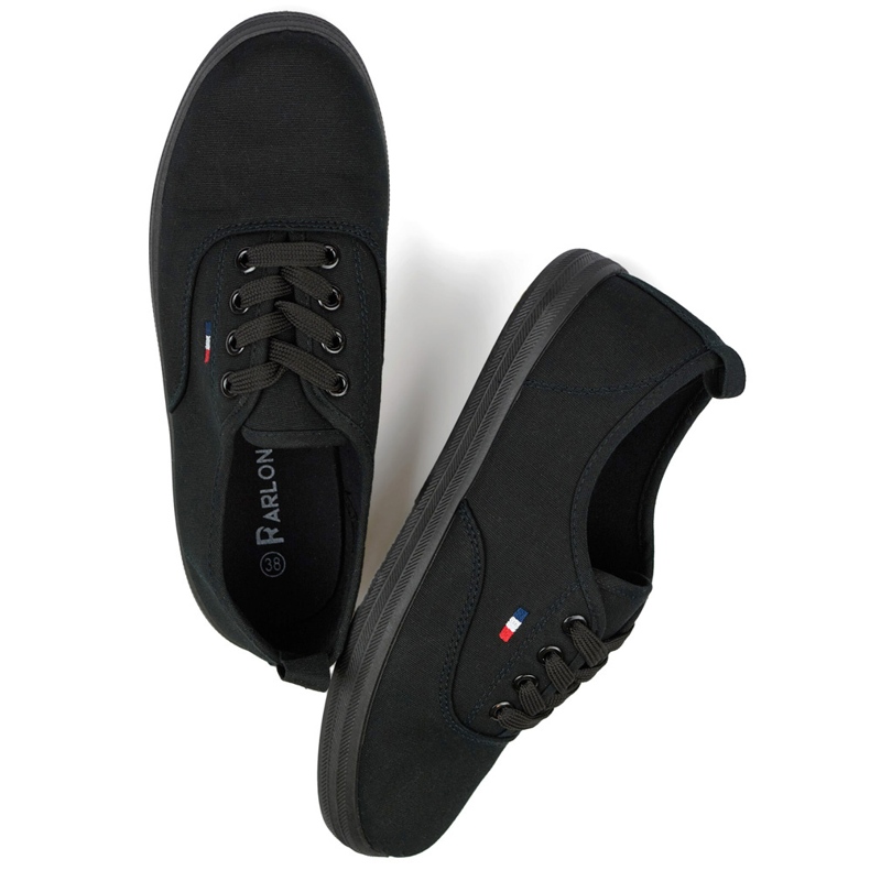 Tênis preto com sola preta, tênis feminino 1