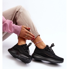 Calçados esportivos femininos Big Star NN274663 pretos 1