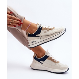 Tênis feminino Big Star NN274A092 bege 1
