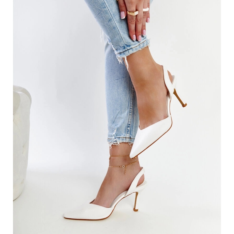 Salto aberto branco Salto alto Fontanile 1