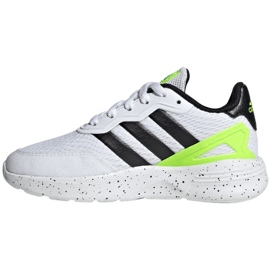 Tênis Adidas Nebzed Lifestyle Lace Running Jr IG2886 branco 3