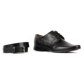Lukas Sapatos de couro preto j1 preto 6