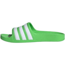 Chinelos Adidas adilette Aqua Slides Jr IG4859 verde 2