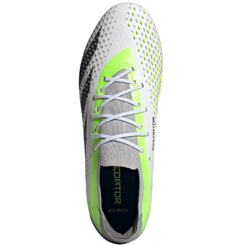 Chuteiras Adidas Predator Accuracy.1 Low Sg IF2292 branco 1 Chuteiras Adidas Predator Accuracy.1 Low Sg IF2292 branco 1