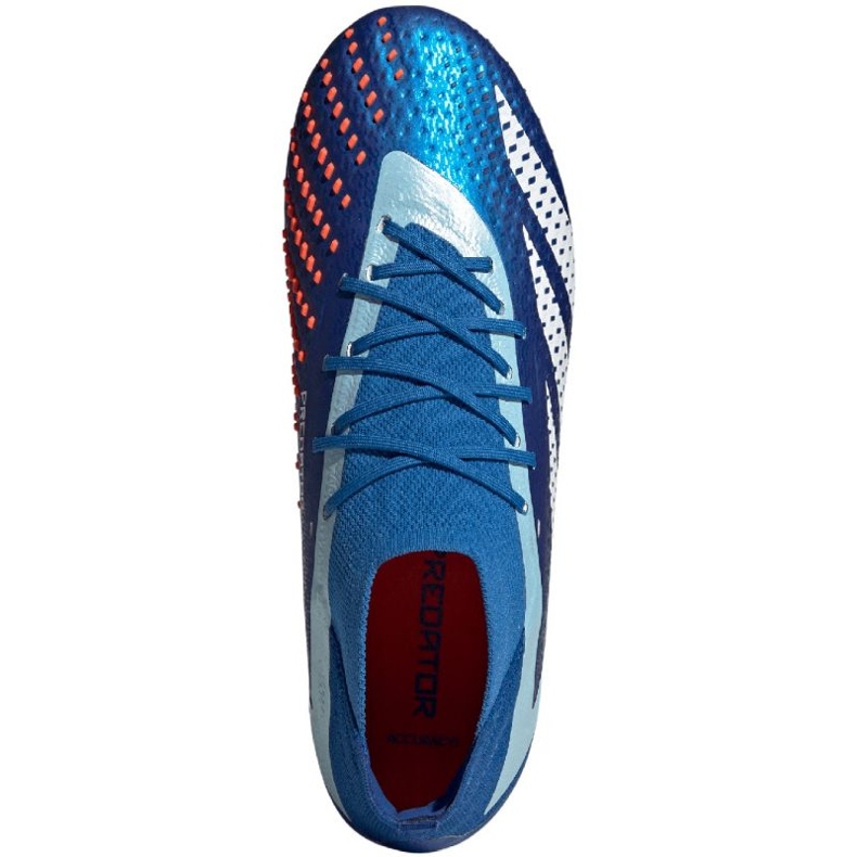 Chuteiras Adidas Predator Accuracy.1 Ag M IE9487 azul 1 Chuteiras Adidas Predator Accuracy.1 Ag M IE9487 azul 1