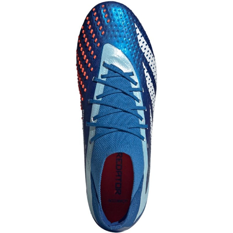 Chuteiras Adidas Predator Accuracy.1 Fg M GZ0038 azul 1