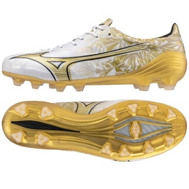 Chuteiras Mizuno Morelia Alfa Japan Md P1GA246050 branco 1