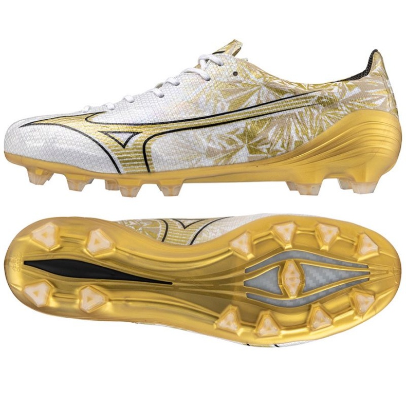 Chuteiras Mizuno Morelia Alfa Japan Md P1GA246050 branco 1