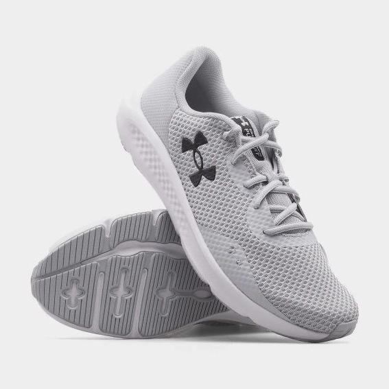 Sapatos Under Armour Charged Pursuit 3 3024878-104 cinza 1