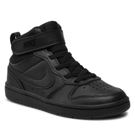 Tênis Nike Court Borough Mid 2 Jr CD7783-001 preto 1