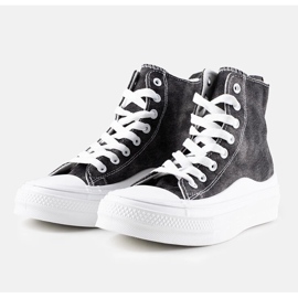 Tênis plataforma Frederick preto 1