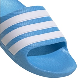 Chinelos Adidas Adilette Aqua Slides Jr ID2621 azul 3
