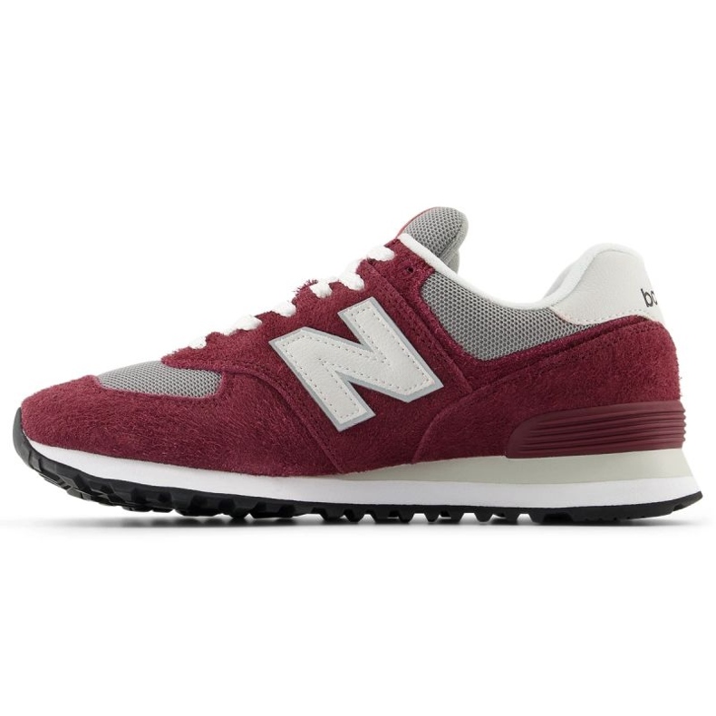 Sapatos New Balance U574BGH Borgonha vermelho 1