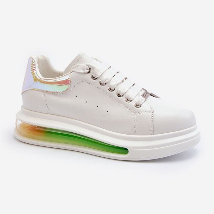 Tênis feminino de couro GOE NN2N4029 branco 2