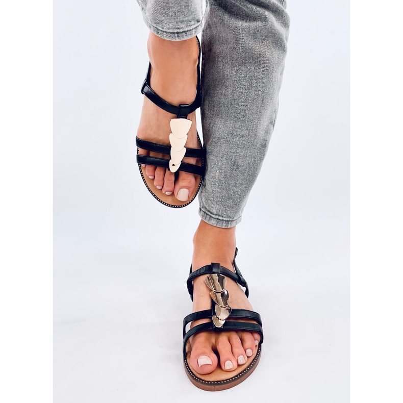 Sandálias femininas Hermine Black preto 1