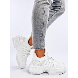 Tênis de cunha branca Nuthall branco 2