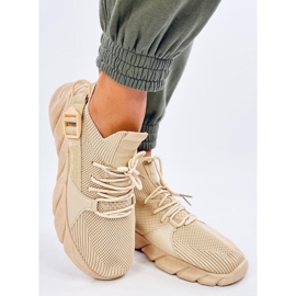 Tênis meia Wades bege 2