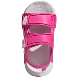 Sandálias Adidas Altaswim FZ6505 rosa 1