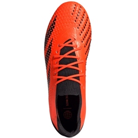 Chuteiras Adidas Predator Accuracy.1 Low Fg GW4574 laranja 1