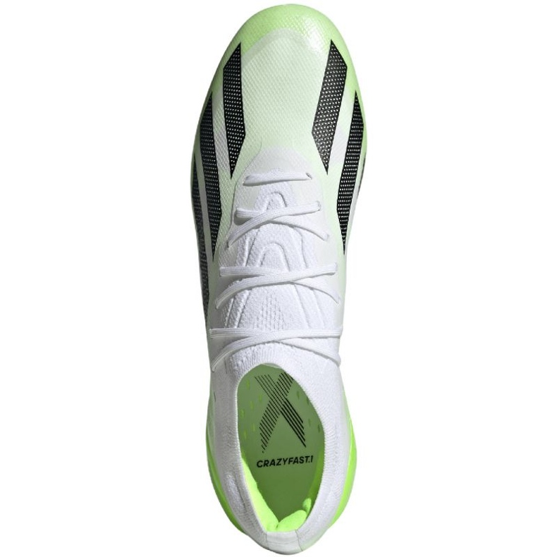 Chuteiras adidas X Crazyfast.1 Fg HQ4516 branco 1