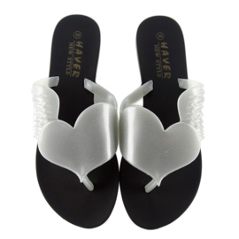 Coração voador Meliski KM116 PRETO / PRATA branco 1