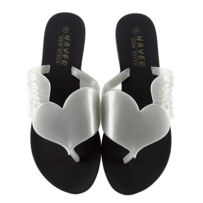 Coração voador Meliski KM116 PRETO / PRATA branco 1