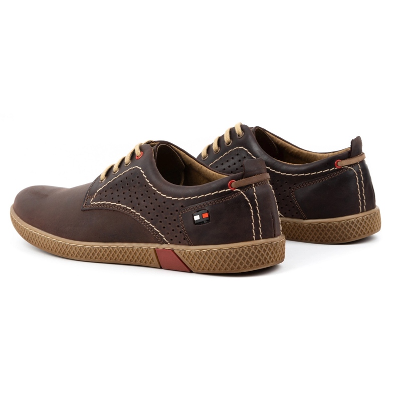 Antex Sapatos casuais masculinos 302GT, marrom 8