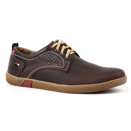 Antex Sapatos casuais masculinos 302GT, marrom castanho 5