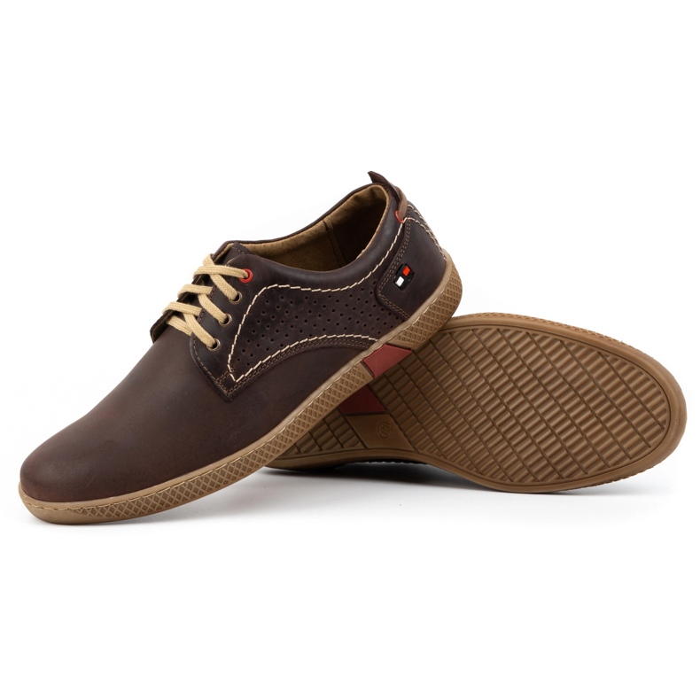 Antex Sapatos casuais masculinos 302GT, marrom 7