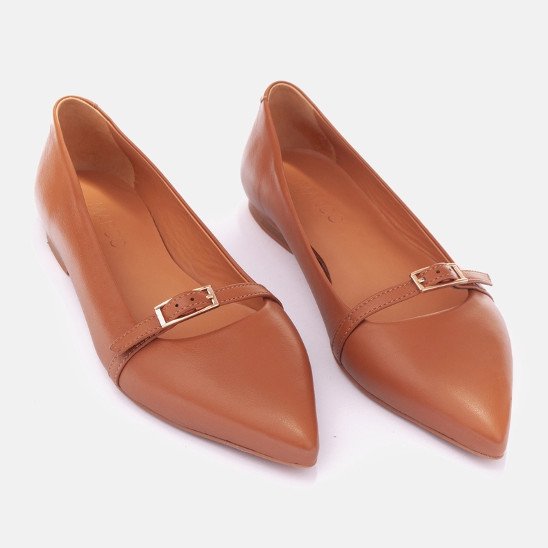 Marco Shoes Bailarinas de Helen castanho 1