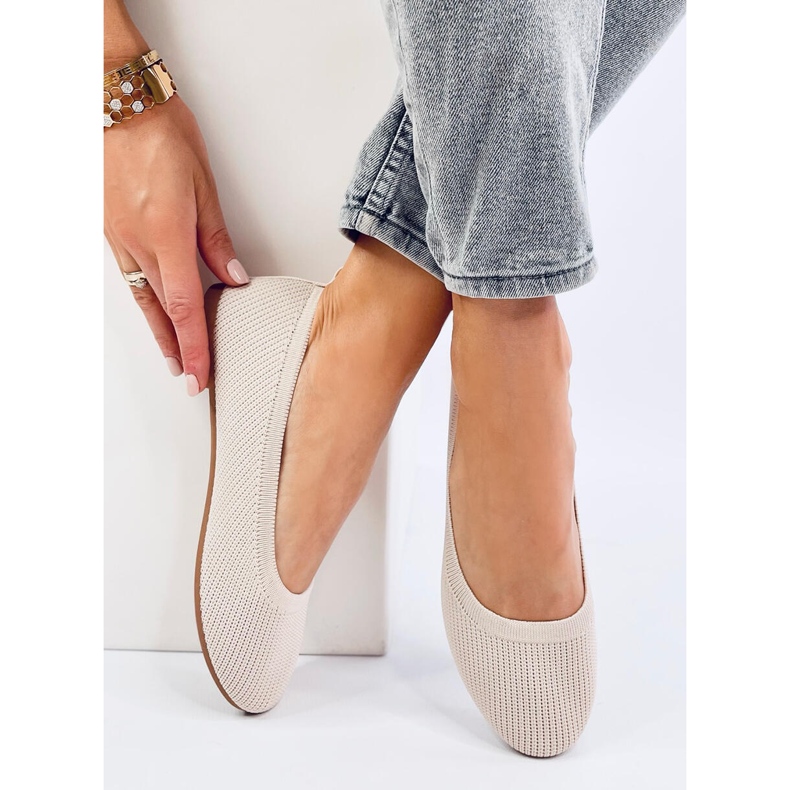 Bailarinas de meia Cavaday Bege 2