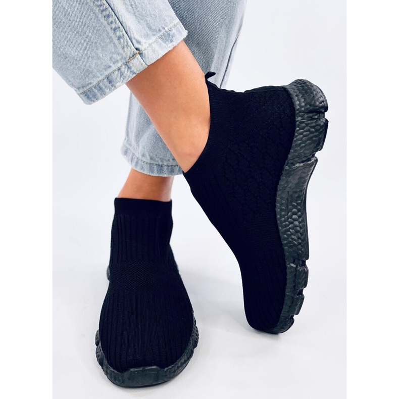 Dardos Calçados esportivos com meia preta preto 1