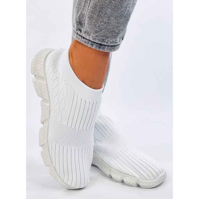 Dardos Calçados esportivos com meia branca branco 1