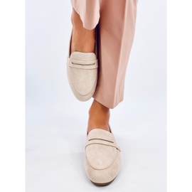 Mocassins femininos Nair Beige bege 1