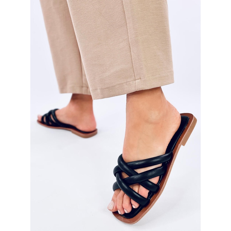 Chinelos de mulher Zola Black preto 2