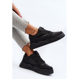 Tênis feminino Big Star NN274666 preto 1