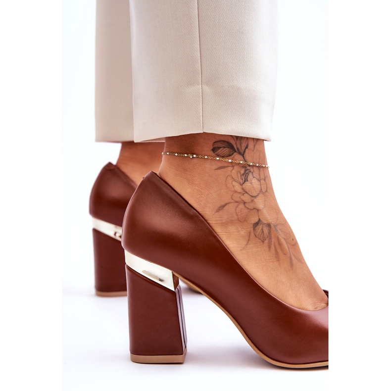 Lewski Shoes Sapatos de couro Lewski 3117 marrom castanho 4