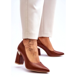 Lewski Shoes Sapatos de couro Lewski 3117 marrom 1