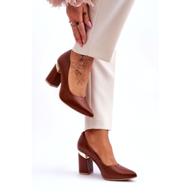 Lewski Shoes Sapatos de couro Lewski 3117 marrom castanho 2