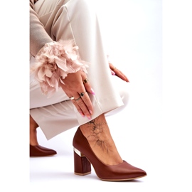 Lewski Shoes Sapatos de couro Lewski 3117 marrom castanho 3