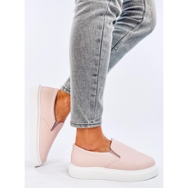 Tênis Allams rosa slip-on 2