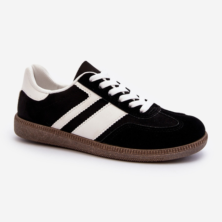 Tênis baixo feminino calçado esportivo preto Eudiopis 1