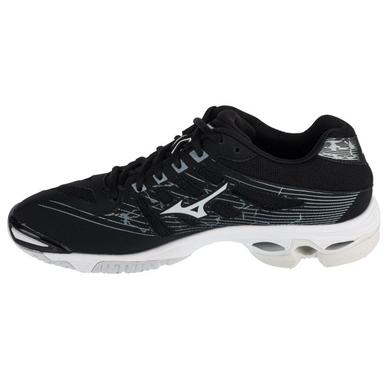 Tênis de voleibol Mizuno Wave Voltage M V1GA216052 preto 1