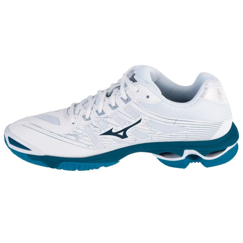Tênis de voleibol Mizuno Wave Voltage M V1GA216086 branco 1
