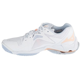 Tênis de voleibol Mizuno Wave Lightning Z8 W V1GC240035 branco 1 Tênis de voleibol Mizuno Wave Lightning Z8 W V1GC240035 branco 1