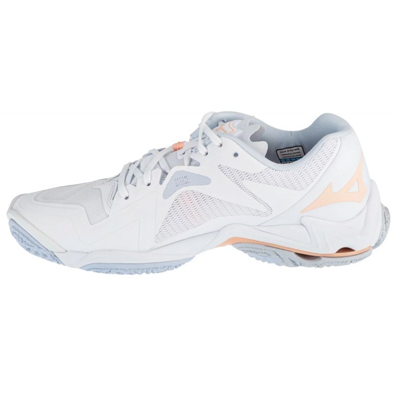 Tênis de voleibol Mizuno Wave Lightning Z8 W V1GC240035 branco 1 Tênis de voleibol Mizuno Wave Lightning Z8 W V1GC240035 branco 1