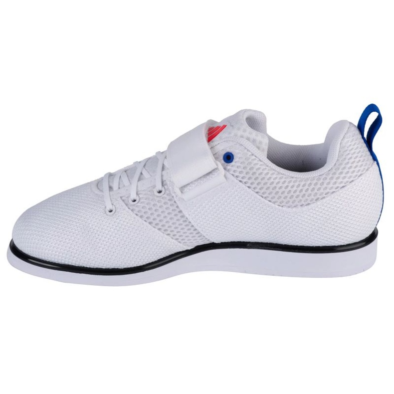 Tênis de levantamento de peso Adidas Powerlift 5 ID2474 branco 1