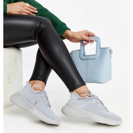 Tênis esportivos Roshni cinza 1