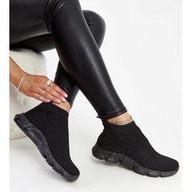 Tênis esportivos leves pretos da Vaclav 1