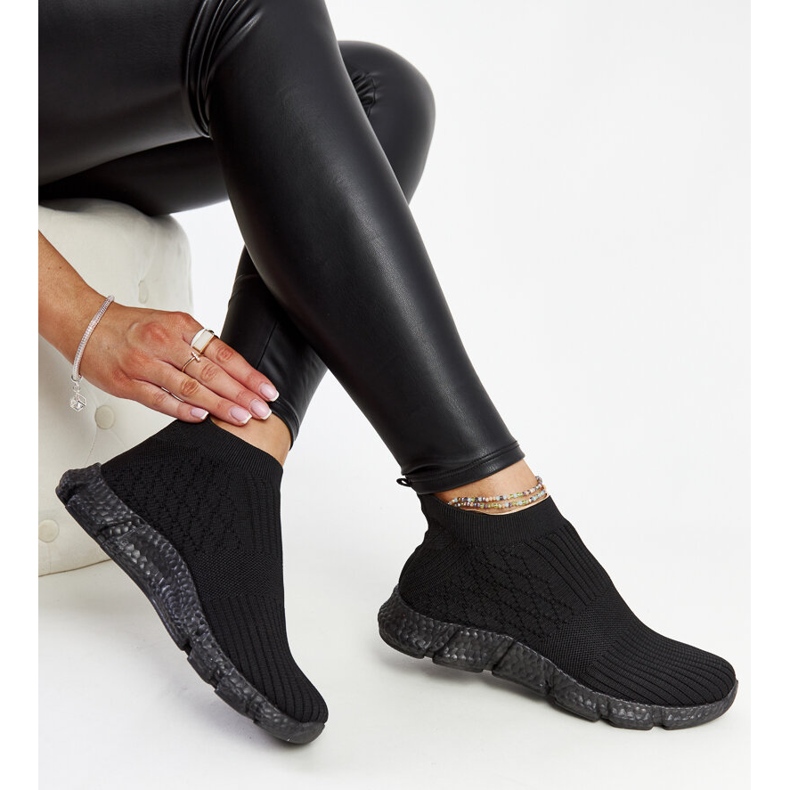 Tênis esportivos leves pretos da Vaclav 1